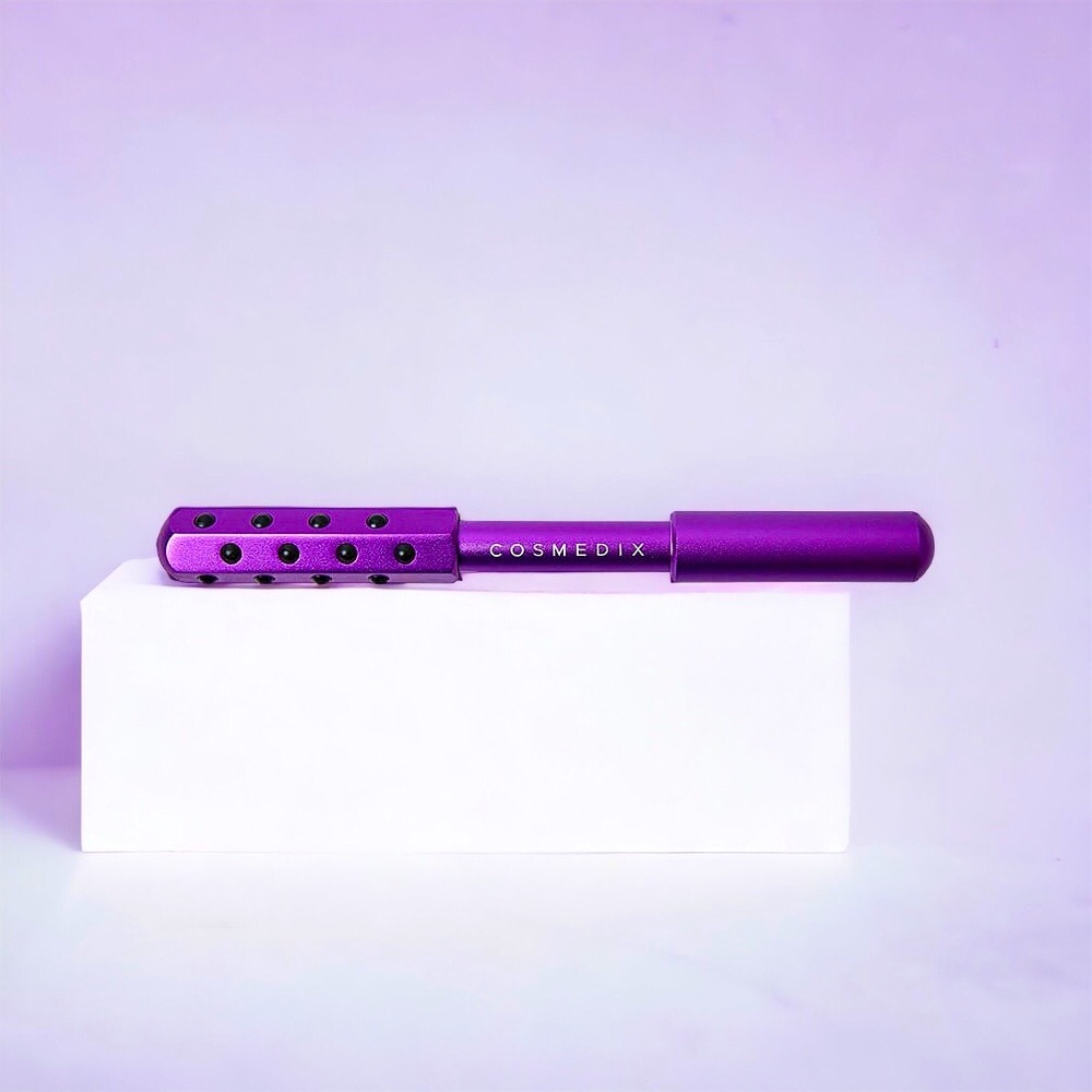 Cosmedix SkinCare Tool Massager Wand 24 Textured Stones NEW